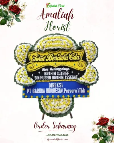 Papan Bunga Duka di Srimartani